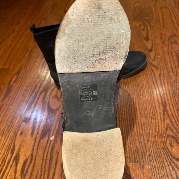 Free People Lace up Oxford Boots 39 8.5 - Picture 3 of 4